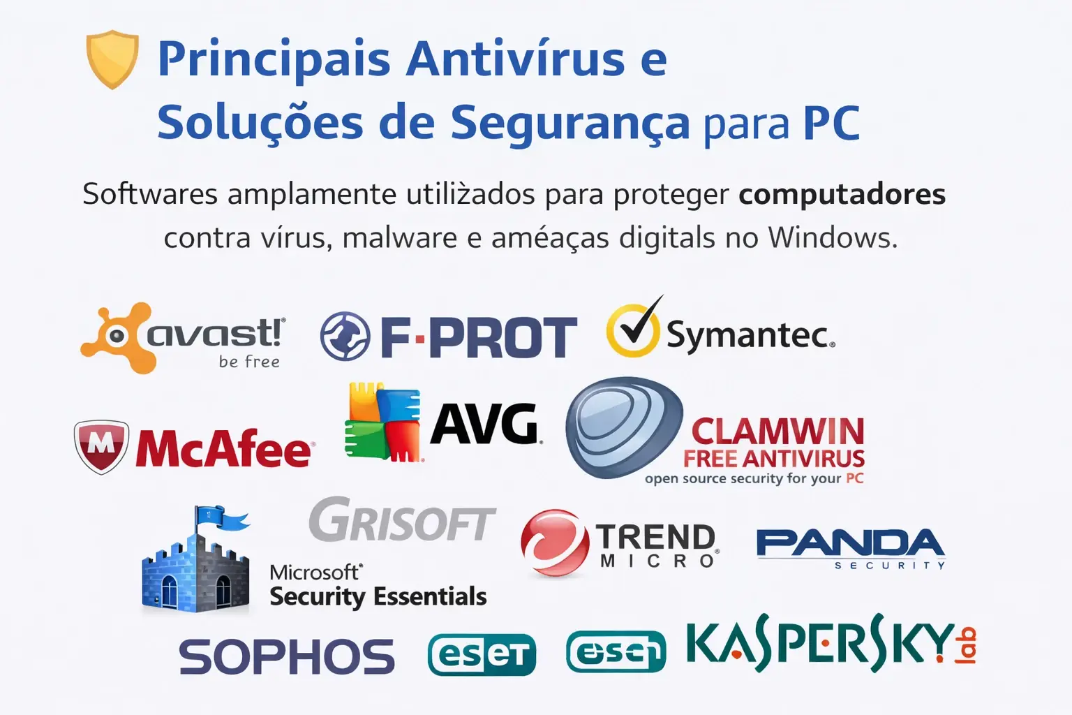 principais antivírus e soluções de segurança para pc e windows
