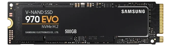 Samsung 970 EVO NVMe 500GB alto desempenho