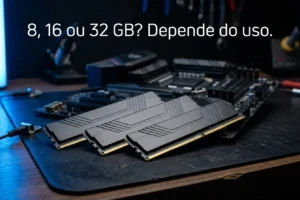 Quanto de memória RAM você precisa: 8, 16 ou 32 GB