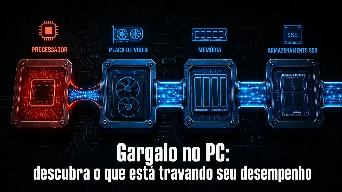 Gargalo no PC: O Que É, Como Identificar e Qual Peça Trocar Primeiro
