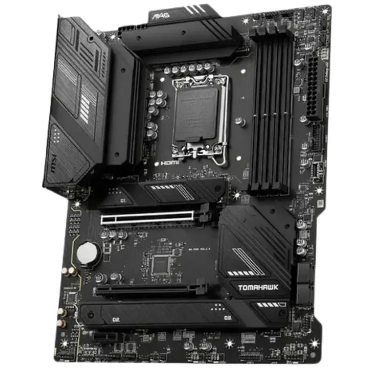 Placa-mãe MSI MAG B760 Tomahawk WiFi compatível com Intel 14ª geração