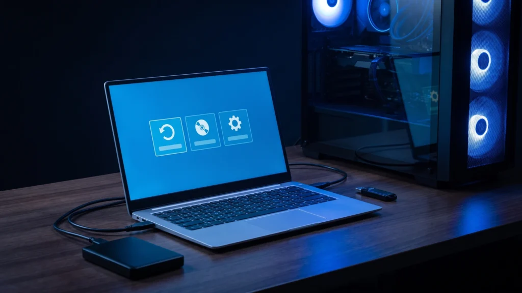 Capa do artigo: Formatar o PC apaga tudo? E restaurar? Veja o que some
