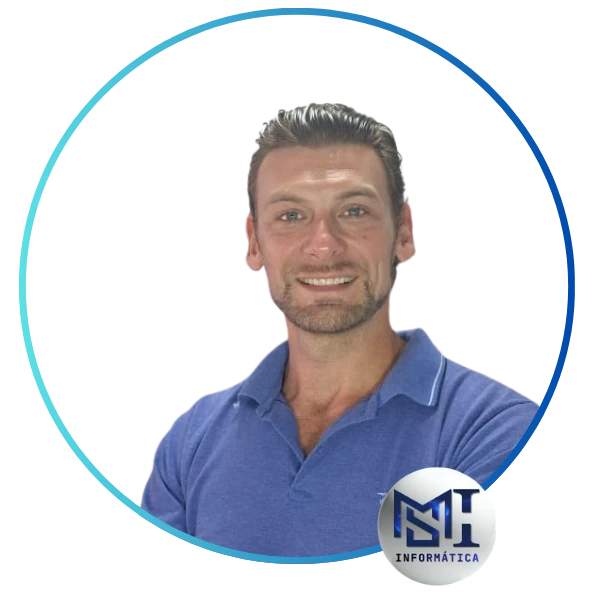 Marcello Di Silvestro, técnico em informática e fundador da MSI Informática